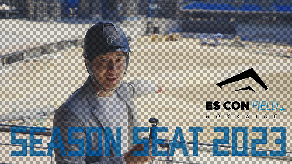 Yuki Saito in ESCON FIELD HOKKAIDO for the first time